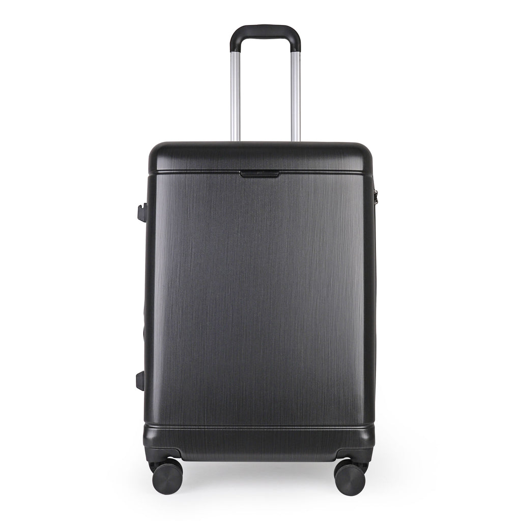 black - Matte Metallic Suitcase - Medium (68cm) - Best Suitcases UK