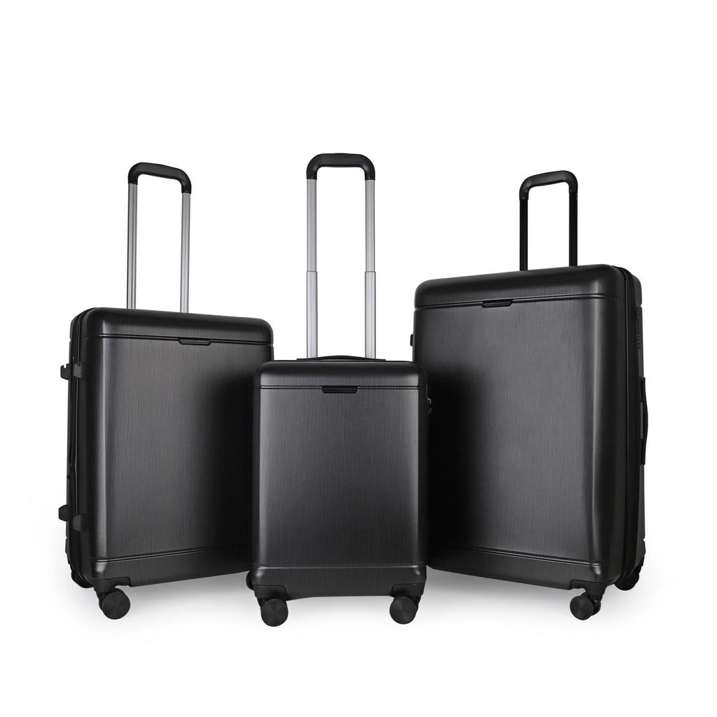 Matte Metallic Suitcase -best lightweight suitcases sale UK 