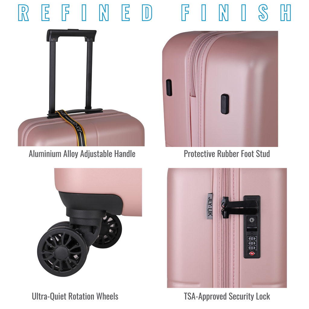 Best Lightweight Suitcases UK 3 Pcs Set JLY Luggage