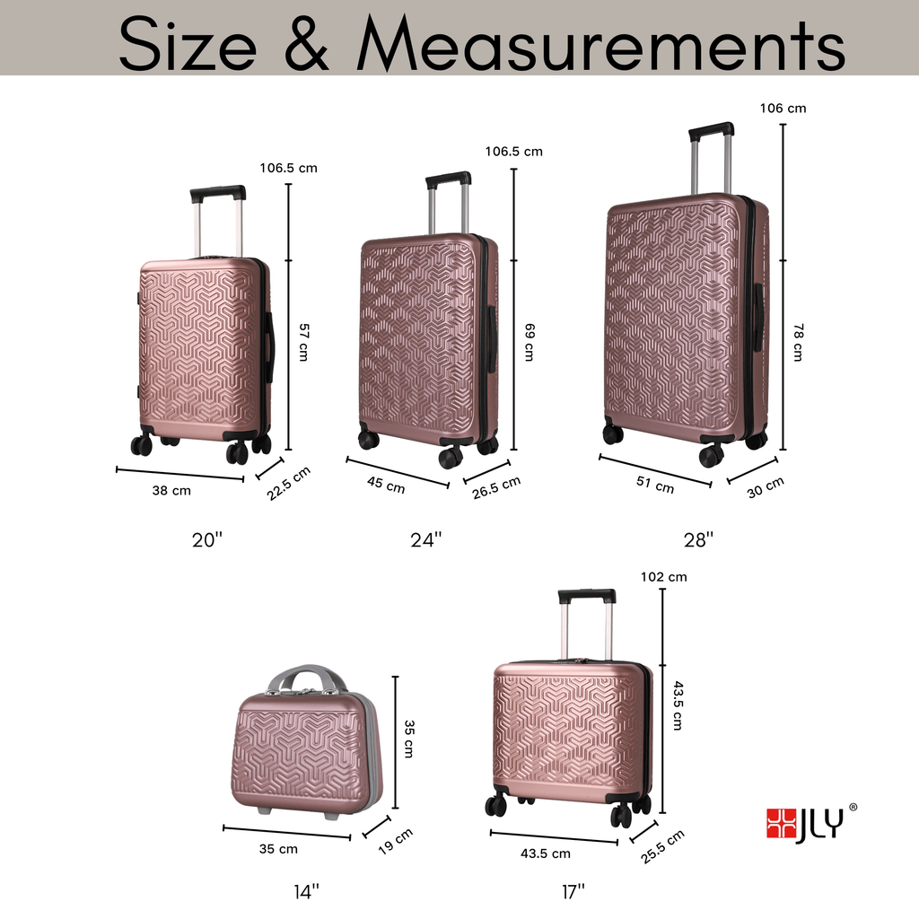 JLY Signature Suitcase Set | Jyluggage