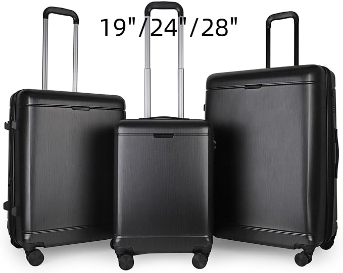 best lightweight suitcases sale UK  - Get 30% of  luggage sets - Matte Metallic Suitcase Pic