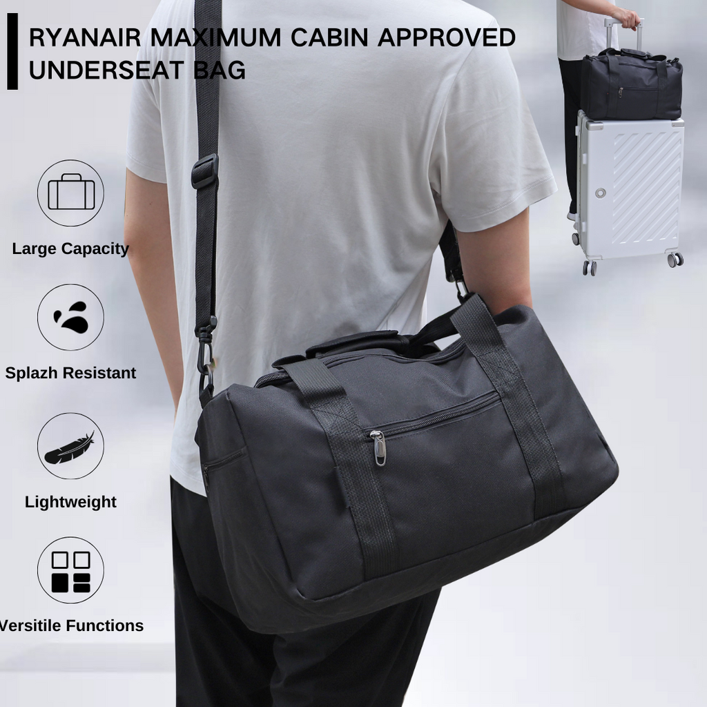 JLY Essential Cabin Bag - Flight Carry On Travel Bag - JLY Luggage