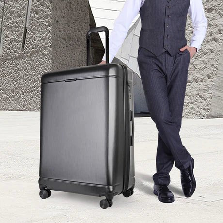 best lightweight suitcases sale UK  - Get 30% of  luggage sets - Matte Metallic Suitcase Pic