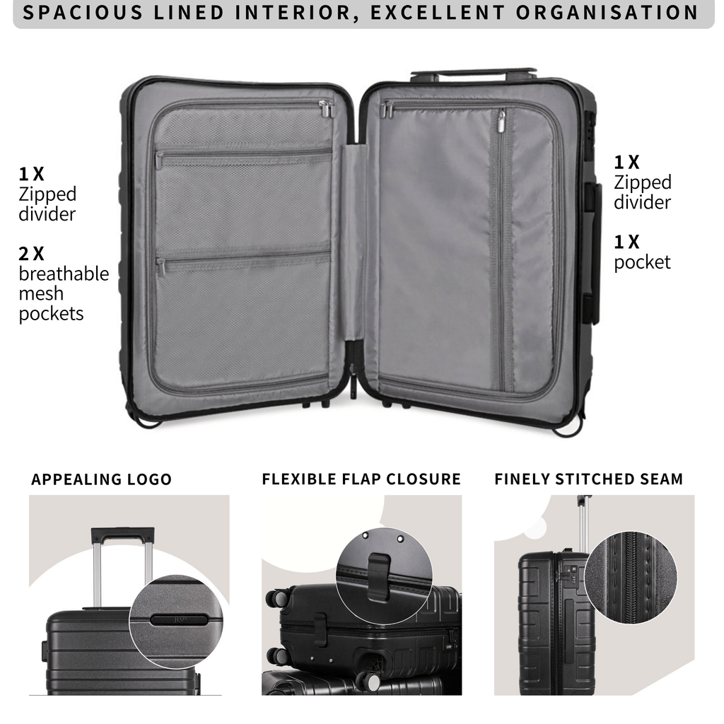 JLY Executive Premium Medium Suitcase | Jyluggage