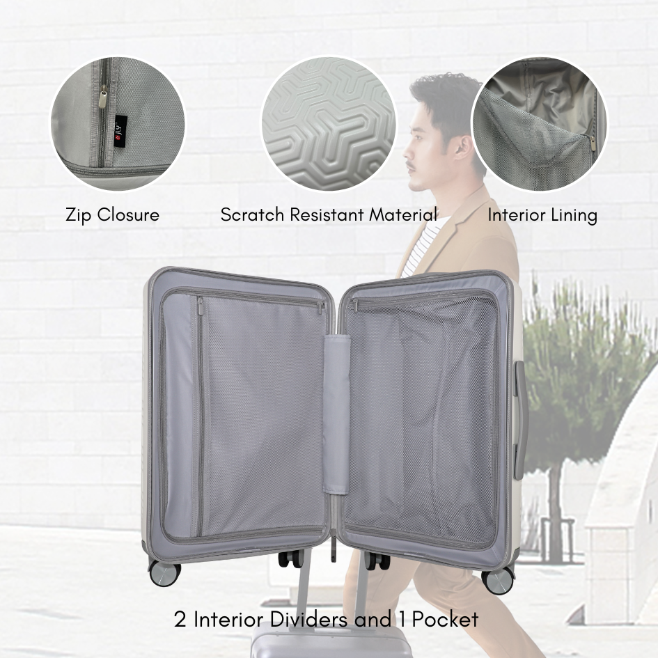 JLY Signature Medium Suitcase | Jyluggage